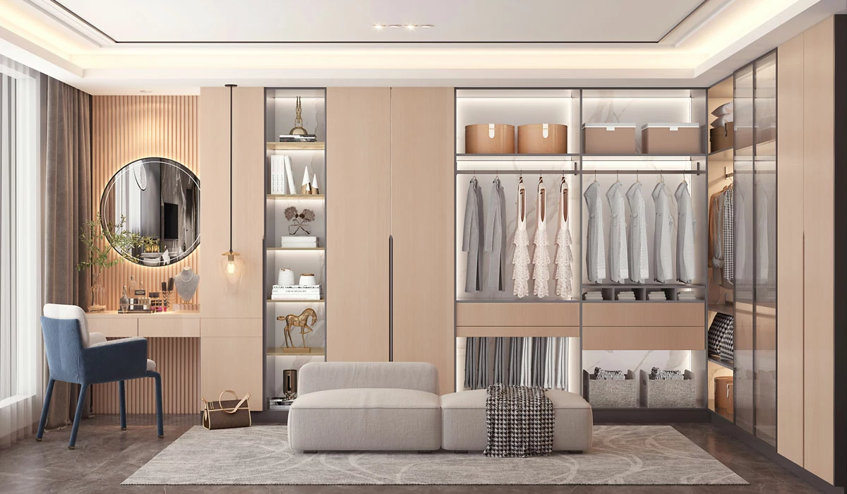 Bedroom using